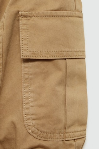 Jupe boule cargo - Marron