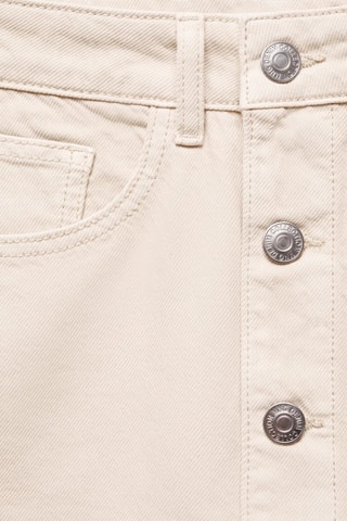 Jupe boutonnée - Beige