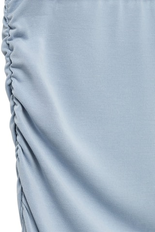 Jupe midi fluide - Ciel