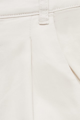 Jupe-culotte à pinces - Ecru