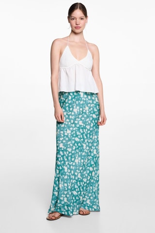 Jupe longue tie and dye - Vert