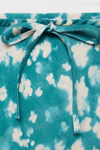 Jupe longue tie and dye - Vert