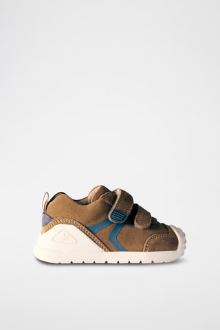 Tennis cuir biomecanics - Marron