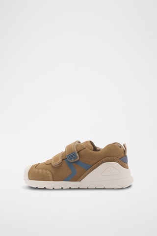 Tennis cuir biomecanics - Marron