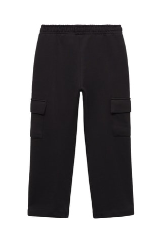 Pantalon cargo coton - Noir