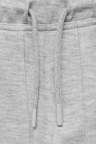 Pantalon jogger coton - Gris chiné