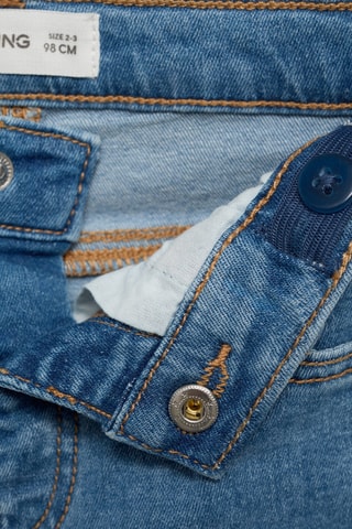 Jean skinny coton - Bleu