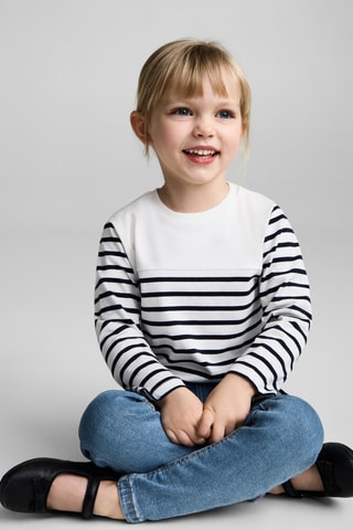 Jean skinny coton - Bleu