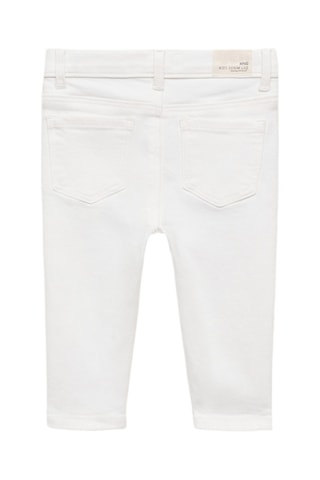 Jean skinny coton - Blanc