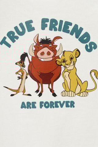 T-shirt Le Roi lion - Blanc cassé