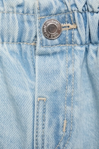 Jean paperbag - Bleu clair