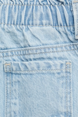 Jean paperbag - Bleu clair