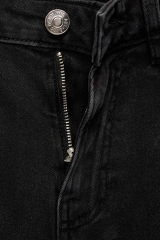 Jean flare crop - Noir