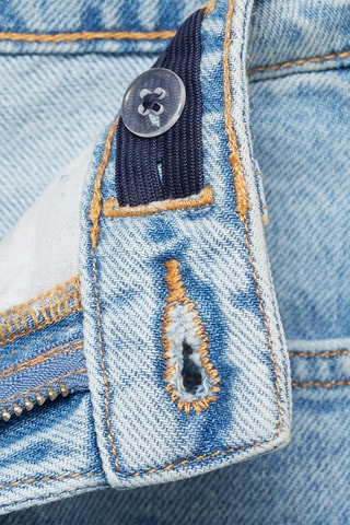 Jean déchirures décoratives - Bleu