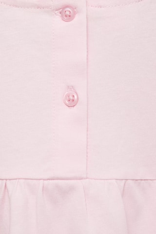 T-shirt détails ajourés - Rose