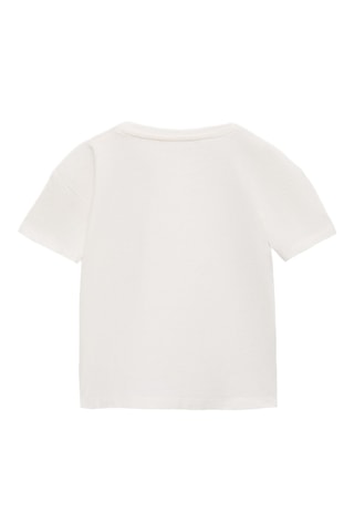 T-shirt imprimé - Blanc cassé