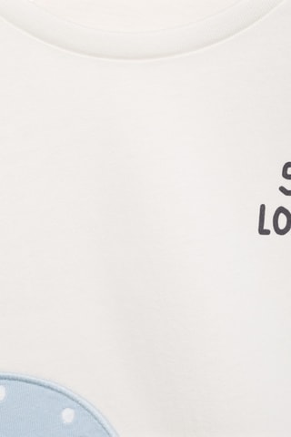 T-shirt imprimé - Blanc cassé