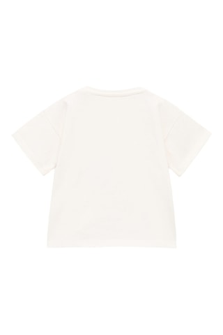 T-shirt imprimé Snoopy - Blanc cassé