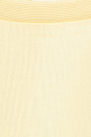 T-shirt manches volantées - Jaune