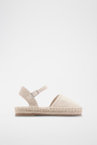 Espadrilles fermeture à boucle - Sable
