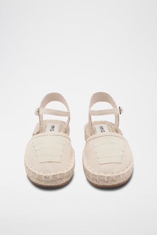 Espadrilles fermeture à boucle - Sable