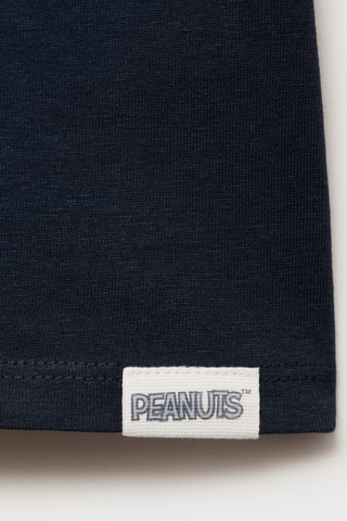 T-shirt imprimé Snoopy - Bleu marine