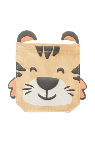 T-shirt imprimé poche - Blanc cassé