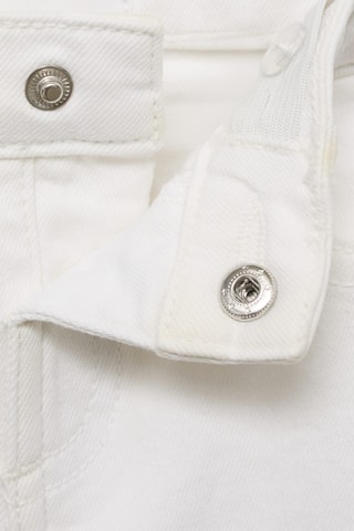 Jean flare ourlet effiloché - Blanc