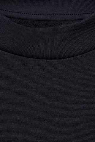 T-shirt coton uni - Bleu marine