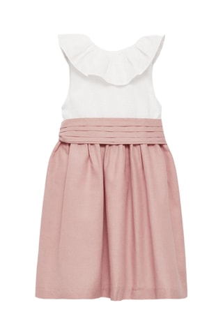 Robe jupe contrastante - Blanc