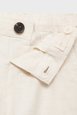 Pantalon chino élastique - Beige