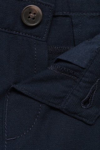 Pantalon chino élastique - Bleu marine