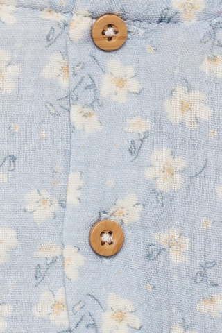 Robe à imprimé fleurs - Bleu clair