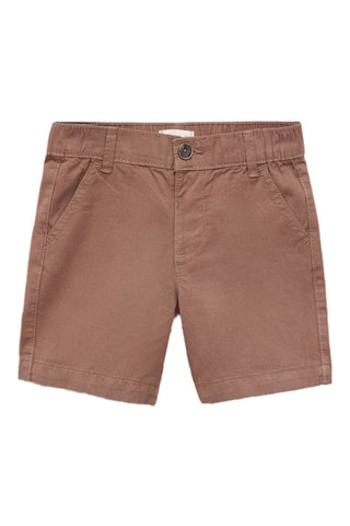 Bermuda coton - Orange