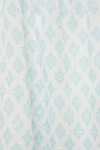 Chemisier plumetis imprimé - Vert pastel