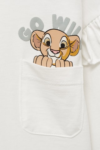 T-shirt Le Roi lion - Blanc cassé