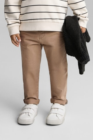 Pantalon chino coton - Beige