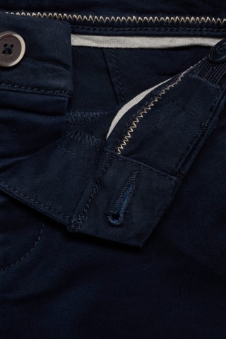 Pantalon chino coton - Bleu marine