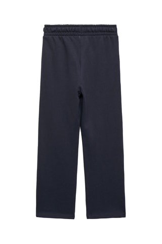 Pantalon jogger coton - Bleu marine