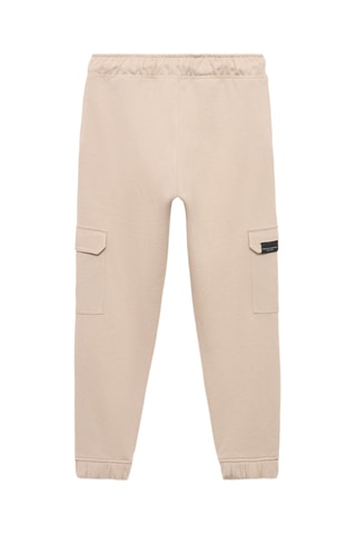 Pantalon jogger cargo - Sable