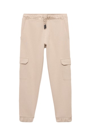Pantalon jogger cargo - Sable