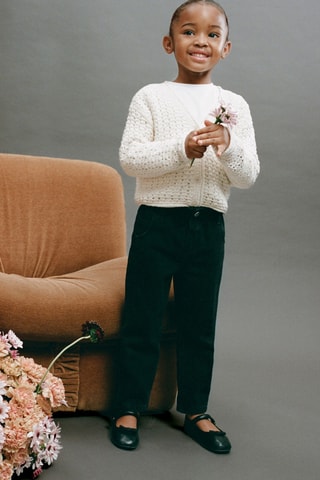 Jean paperbag - Noir