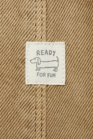 Salopette longue jean - Marron