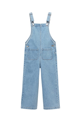 Salopette longue jean - Bleu