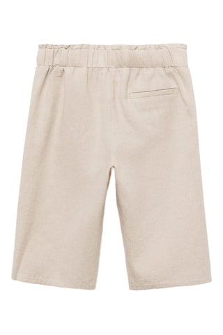 Pantalon lin - Gris clair