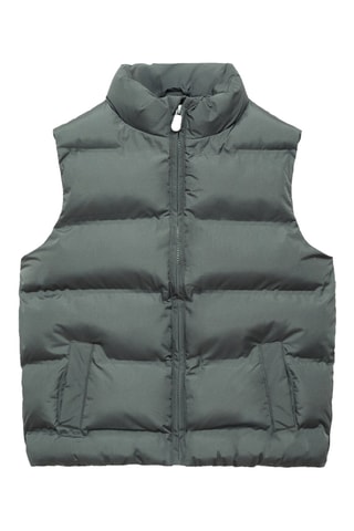 Gilet matelassé poches - Vert
