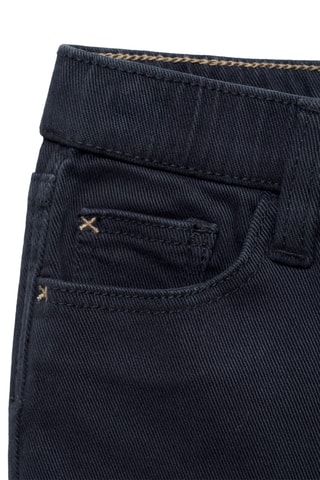 Pantalon chino coton - Bleu marine