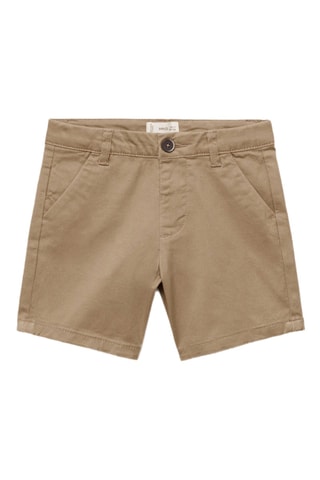 Bermuda coton - Beige