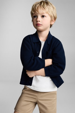 Bermuda coton - Beige