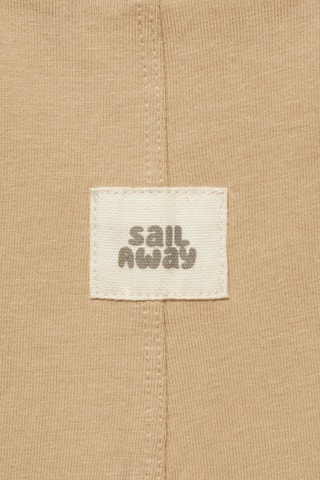 Salopette courte maille - Beige